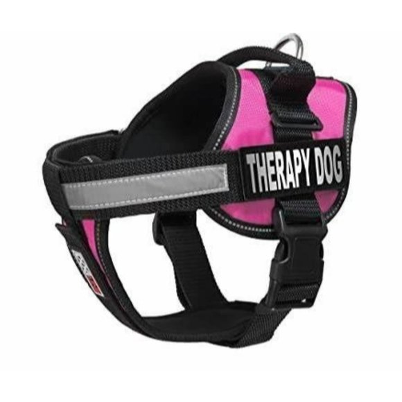 Dogline Other - Dogline Vest Harness for Dogs and 2 Removable Therapy Dog Patches Large/28 to 38